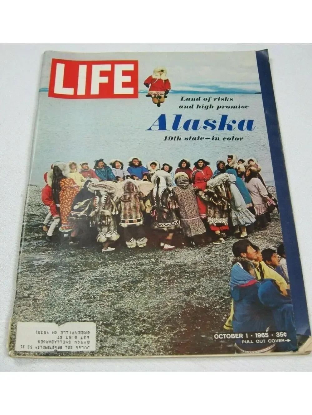 Life Magazine October 1, 1965 Alaska 49th State Pakistan India War Mickey Mantle